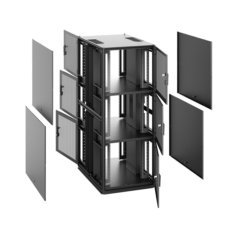 N*12U modular partition cabinet